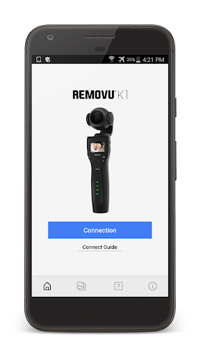 Android application REMOVU K1 screenshort