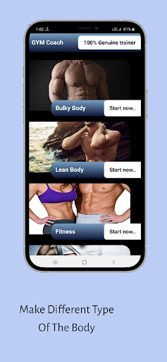 Online Gym - Fitness Training Screen 2