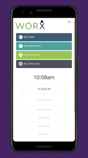 MyWorx Screen 2