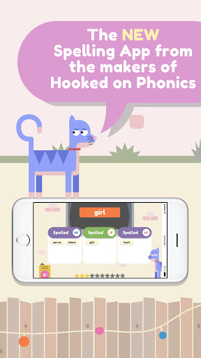 Screenshot of Hooked on Spelling
