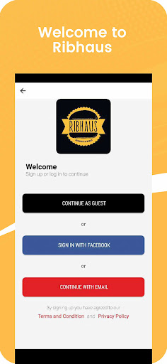 Android application Ribhaus screenshort