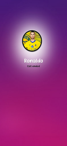 Ronaldo Fake Video Call Screen 3