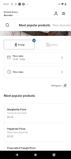 Pizzeria Enrico Bearsden Screen 3