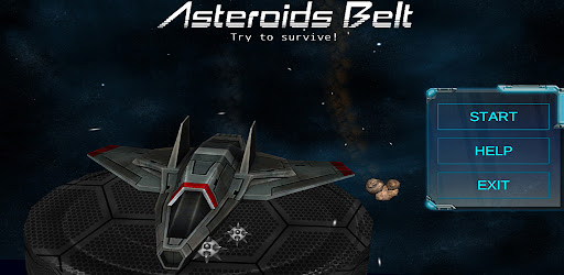 Android application Asteroides Espaciales screenshort