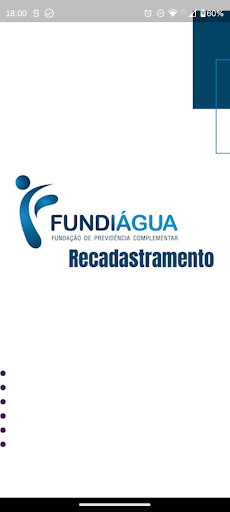 Android application Fundiágua - Recadastramento screenshort
