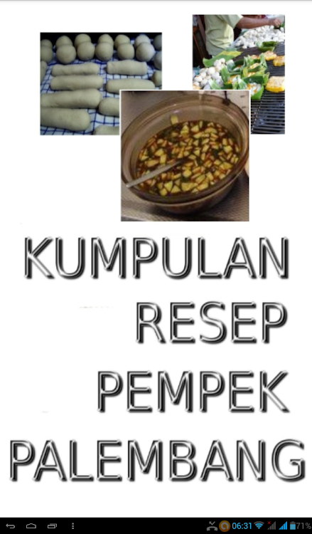 Kumpuln Resep Pempek Palembang - 1.5 - (Android)