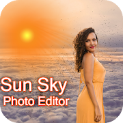 Sun Sky Photo Frame