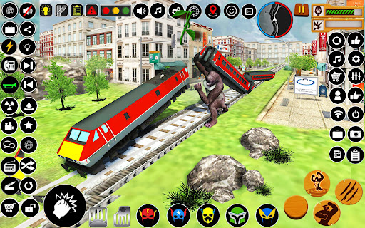 Angry Gorilla City Attack Screen 2