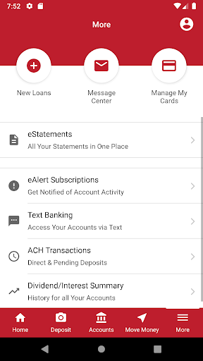 Cheney Federal Credit Union Screen 3