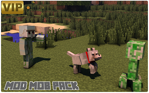 Mod Mob Pack Skin For Maps Minecraft PE 2021