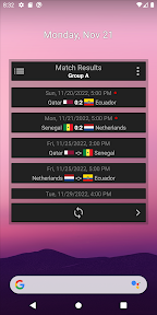 Widget for World Cup screenshot