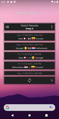 Widget for World Cup screenshot 5