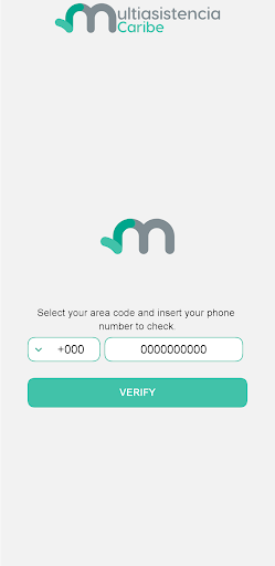 Android application Multiasistencia Caribe screenshort