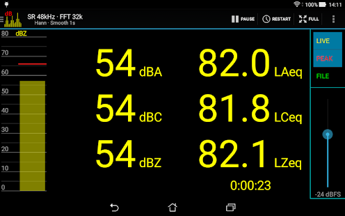 Sound Spectrum Pro Ekran görüntüsü