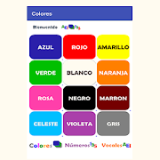 Colores, Vocales y Números en castellano