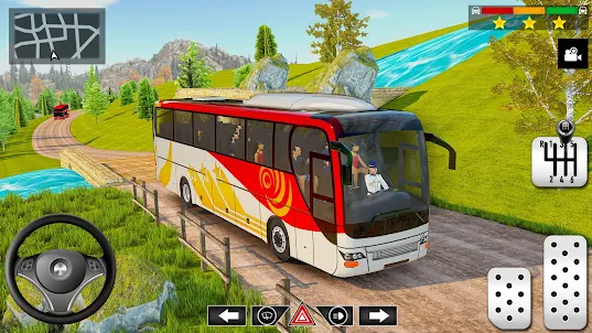 Real City Bus Parking Games 3D
