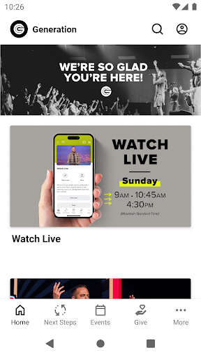 Android application Generation Church - AZ screenshort