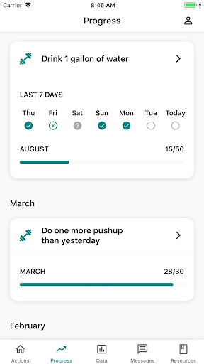 Park Fitness Coaching Screen 2