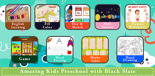 Android application Kids Preschool with Slate screenshort