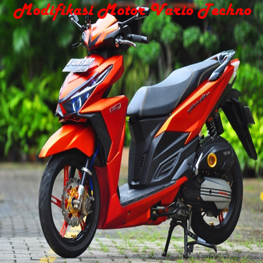 Modifikasi Motor Vario Techno