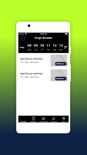 Origin Boulder Screen 2