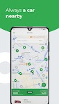 screenshot of Greenwheels - Car sharing