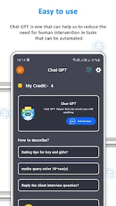 Chat GPT - AI GPT ChatBOT