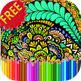 Adult Coloring Book Fractals icon