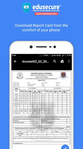 Android application Bhartiya Public School, Ambala screenshort