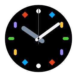 Imagem do ícone WES21 - Colorful Watch Face