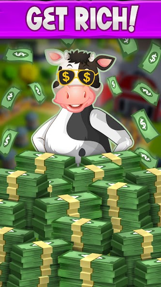 Idle Cow Clicker Games Offline 3.2.8 APK + Mod (Free purchase) for Android