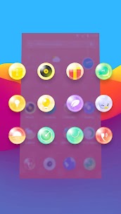 Round Colorful Ball Box –APUS Launcher theme For PC installation