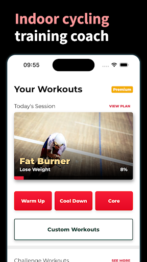 Screenshot of Exercise Bike Workout: Cycling