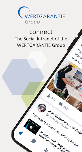 Android application connect WERTGARANTIE Group screenshort