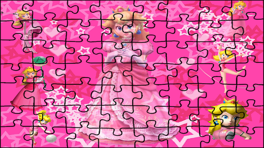 Princess Peach Game Jigsaw