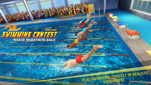 Swimming Contest Online : Water Marathon Race  screenshots 2