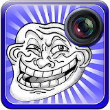 Troll Face Photo Stickers icon