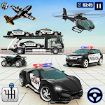Cover Image of Download Police Cargo Transporter Truck  APK