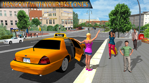 City Taxi Driving : Car Game 1.22 screenshots 1