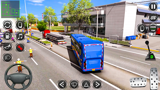 Real City bus Coach Simulator
