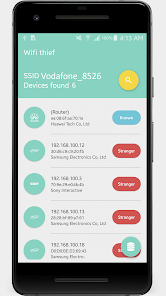 Captura de Pantalla 1 Wifi ladrónsScanner - ¿Quién e android