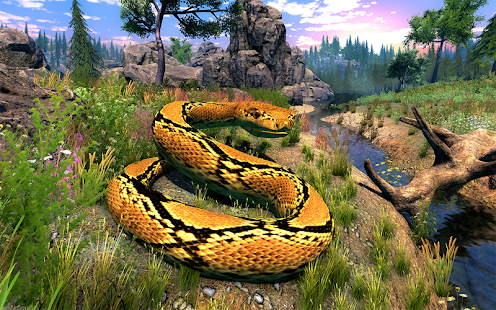 Scary Anaconda Game 3D - Wild Angry Animal Attack 2.1 APK screenshots 1