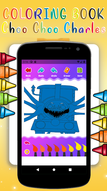 Choo Choo Coloring Game - 1.0 - (Android)