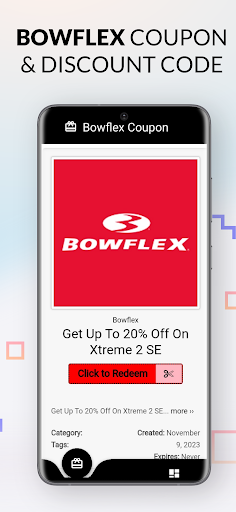Bowflex Coupon & Promo Code Screen 3