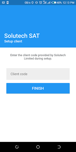 Android application Solutech SAT screenshort