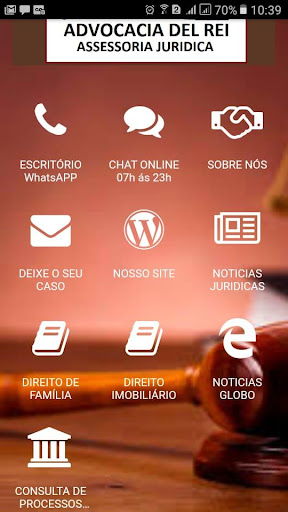Android application Advogados-Assessoria Juridica screenshort