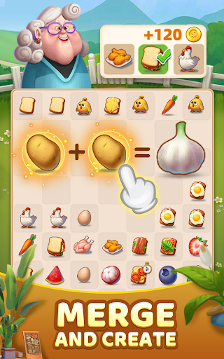 Chef Merge - Fun Match Puzzle apkpoly screenshots 11