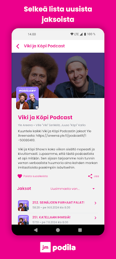 Podila - Tiesi viihteeseen Screen 2