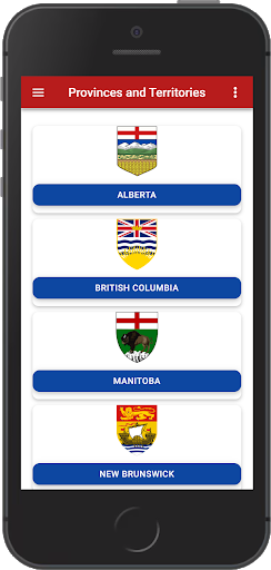 Android application Canadian driving tests 2023 screenshort