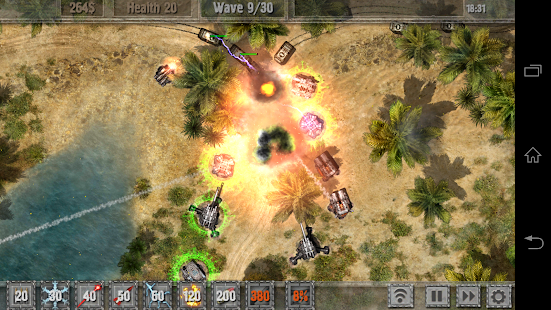 Schermata HD di Defense Zone 2